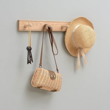 4 Hook Coat Rack